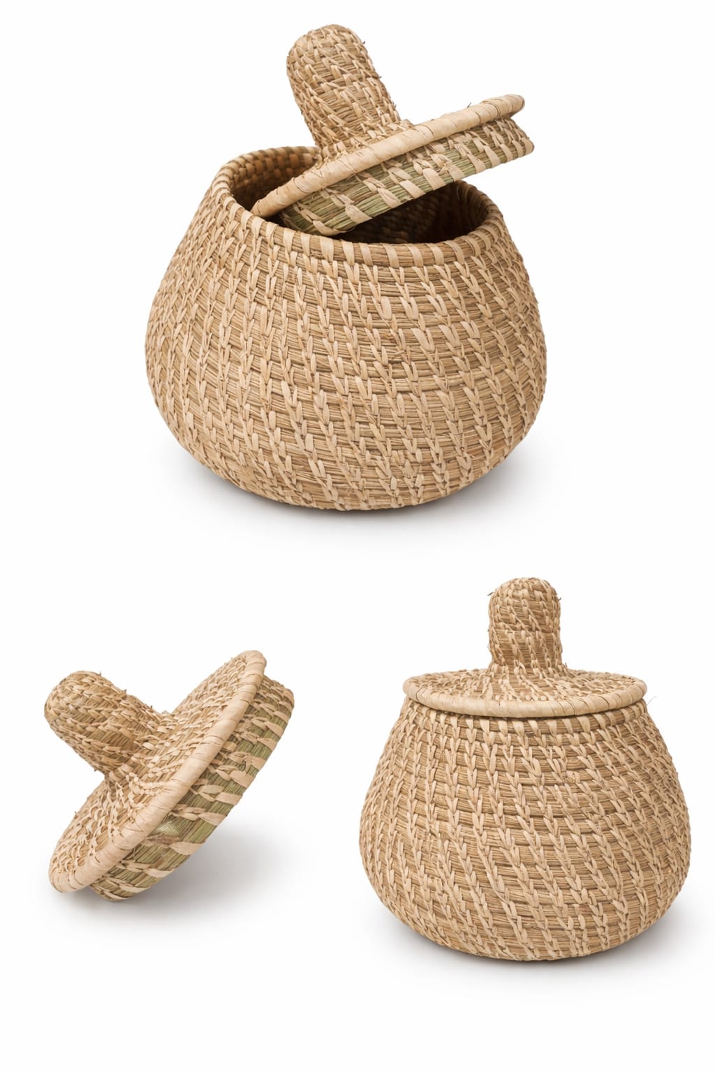 JUTE JWELLERY BOX HAND MADE